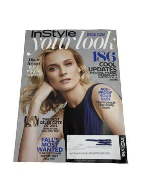 InStyle Fall 2014 Diane Kruger Fashion Magazine Style Beauty Trends Special